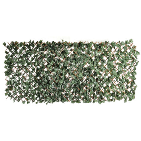 Siepe sintetica estensibile in bamboo frangivista 200x100h cm
