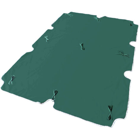 TELO PER TETTO DONDOLO CON MANTOVANA IN COLORE VERDE 165 X 112 CM