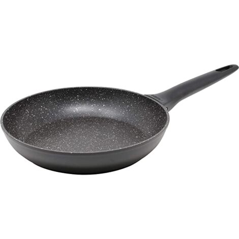 Padella antiaderente in alluminio forgiato per induzione GMD linea Pietra Lavica 24 28 32 cm - La Mia Padella - Il migliore shop in Italia per la cucina