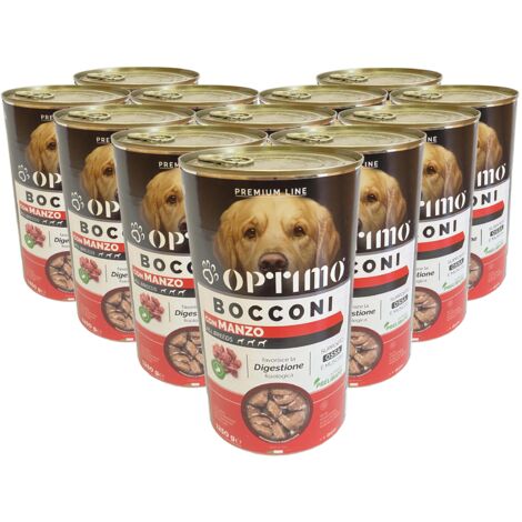 OPTIMO SET 12 BOCCONCINI PER CANE AL GUSTO MANZO DA 1250 GR (1/4)