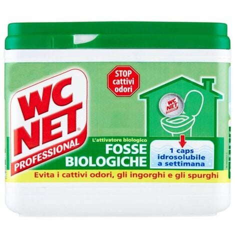 SET 6 CONFEZIONI DI WC NET FOSSE BIOLOGICHE PASTIGLIE DA 300 GR 12PZ  CIASCUNA