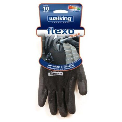 Worky 14901 guanto a maglie fini ECO LATEX FOAM 100% viscosa di bambù