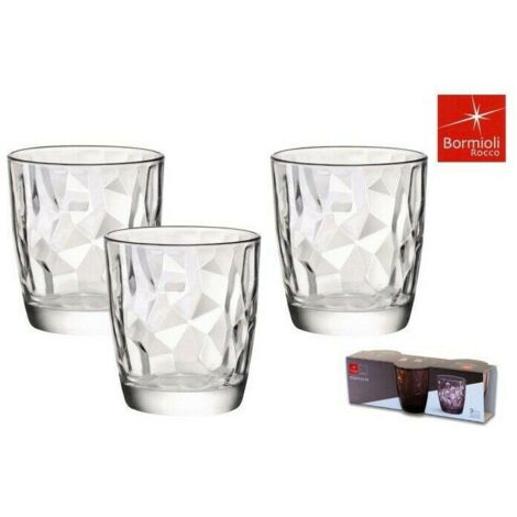 BORMIOLI DIAMOND BICCHIERE ACQUA 6 PZ TRASPARENTE