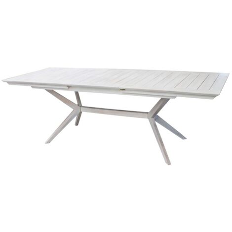TAVOLO BALI ESTENSIBNILE 150/200 X 90 X H75 CM BIANCO (1/5)