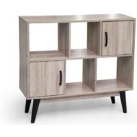 ARES MOBILE IN LEGNO 90 X 30 X 80 CM IN COLORE ROVERE