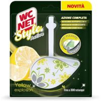 WC NET STYLE ACTIVE TAVOLETTA YELLOW EXPLOSION AD AZIONE COMPLETA