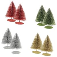 MAURY'S ALBERELLI DECORATIVI DA TAVOLO IN SET DA 2 PEZZI IN COLORE ASSORTITO