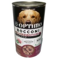 OPTIMO BOCCONCINI PER CANE AL GUSTO POLLO E CONIGLIO DA 1250 GR