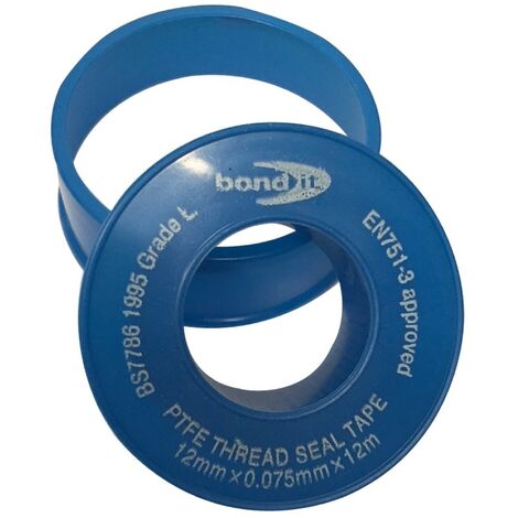 Bond-It Threadseal PTFE Tape 12mm x 12m