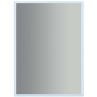 Albertis Frosted Edge LED Illuminated Bathroom Mirror 500mm x 700mm