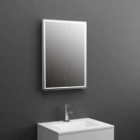 Lyra LED Illuminated Bathroom Mirror 500mm x 700mm