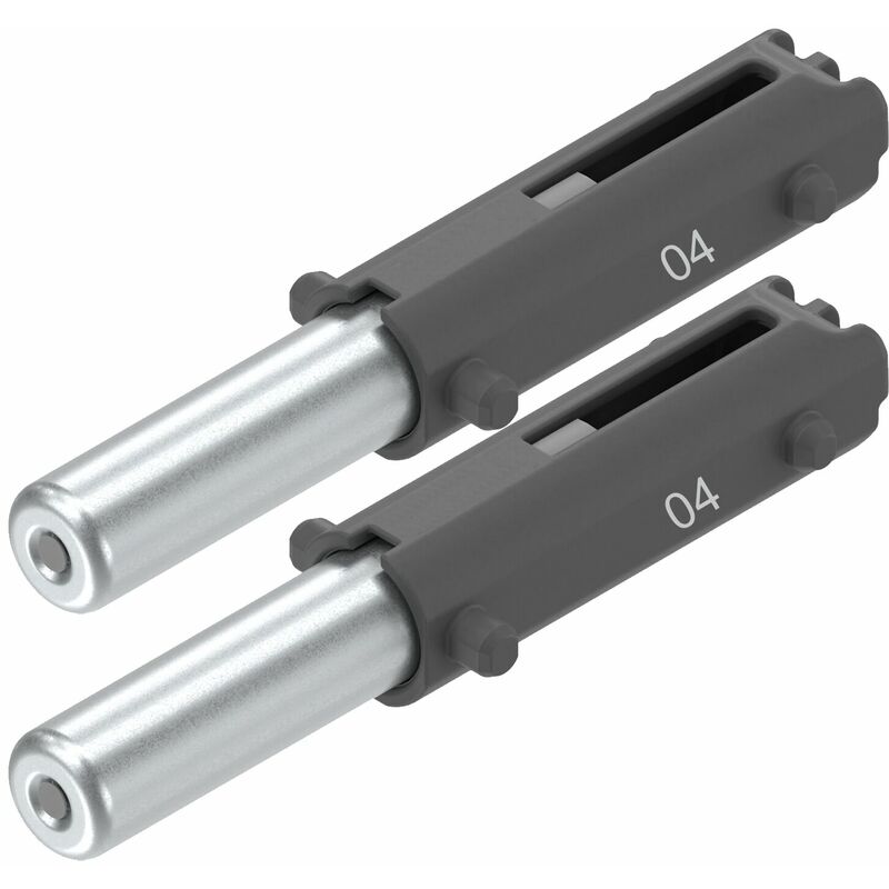 2er Set Italiana Ferramenta KRABY Gasdruckdämpfer – 45 N, 277 Mm, Für Nach Oben öffnende Schrankklappen & Truhen (Sotech)