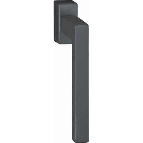 HOPPE Parallel-Schiebe-/Kipp-Griff TOULON Secustik, Aluminium schwarz matt (1/5)