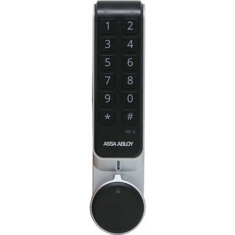 ASSA ABLOY Elektronisches Schrankschloss ML53PA PIN-vertikal Langform,TS 16-22mm