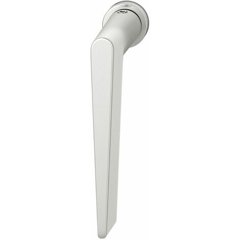 FSB Fenstergriff - Fenstersteckgriff 34 1005 minimalistische runde Rosette, Aluminium silber eloxiert