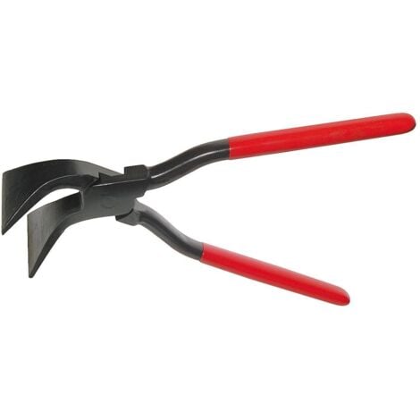 STUBAI Alufalzzange 45° Gebogen - 260mm Federleicht Für Blecharbeiten