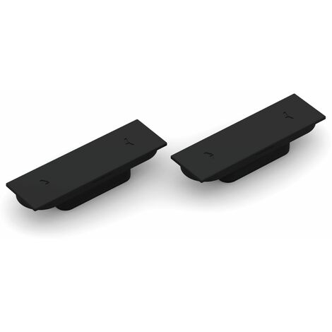 Türmagnet Magnotica Pro SE, 73 x 22 mm, Abdeckkappe rechteckig, Zamak schwarz