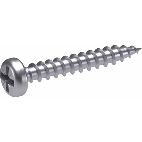ITALIANA FERRAMENTA Spanplattenschraube Pan head Ø5x60 Stahl verzinkt (1/3)