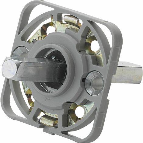 Hoppe Montagemodul eckig für Hoppe Türgriffe, Vierkant 8/62 mm, Stahl aluminiumfarbig