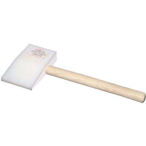 STUBAI Kunststoffhammer keilförmig 155 x 85 x 35 mm