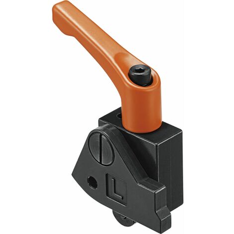 BLUM Schwenkanschlag schmal mit Klemmhebel, links (1/2)