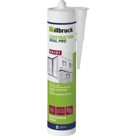 Illbruck FA101 Fenster- und Anschlussfugen-Silikon 310ml schwarz