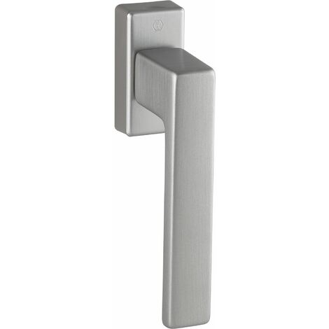 HOPPE Fenstergriff TOULON, VK 7 x 32-42 mm, Aluminium edelstahlfarbig matt