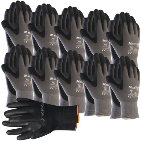 Maxiflex Handschuhe Gr. 11 Ultimate 10 Paar - Arbeitshandschuhe Herren und Damen mit hervorragendem Grip - Montagehandschuhe Nitril