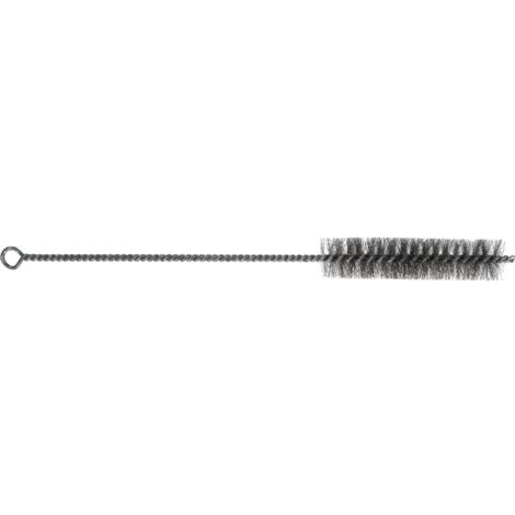 Osborn Reinigungsbürste mit Öse 25x300mm - Strohhalm Reinigungsbürste, Milchschlauchbürste, Rohrbürste für die Innenreinigung, Stahldraht
