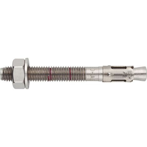 MTH Ankerbolzen M12x90 - Schwerlastanker mit Bewertung Bolzenanker für Holz- und Stahlkonstruktionen, Edelstahl A2 - 50 Stück