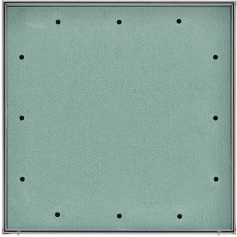 Upmann Revisionsklappe Vario-Star Revisionstür GK-Einlage 600x600mm Gipskarton Alu Rahmen Revision Wartungstür Wartungsklappe Wartung Reinigungsklappe Wartungsöffnung Feuchtraumgeeignet Trockenbau