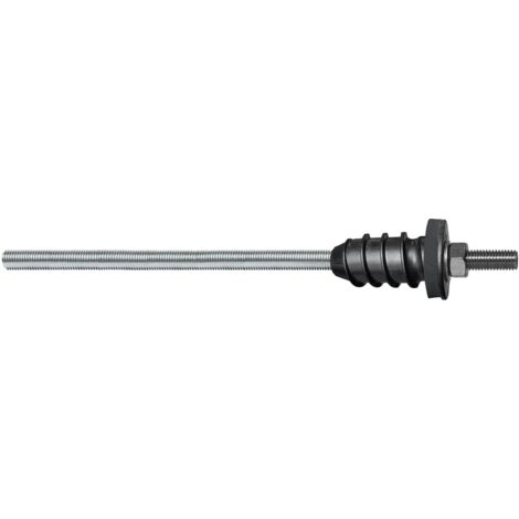 Celo Resitherm Gewindestangen M12 Länge 385mm mit Anschlussgewinde M12x70mm, Edelstahl A4 - 2er Set