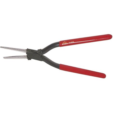 STUBAI Spengler-Rundzange Spezialrundzange Länge 240mm eingelegtes Gewerbe (1/2)