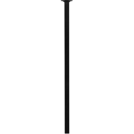ALFER ELEMENT SYSTEM 11101-00056 Möbelfuß schwarz RAL 9005 25 x 25 mm Höhe 700 m