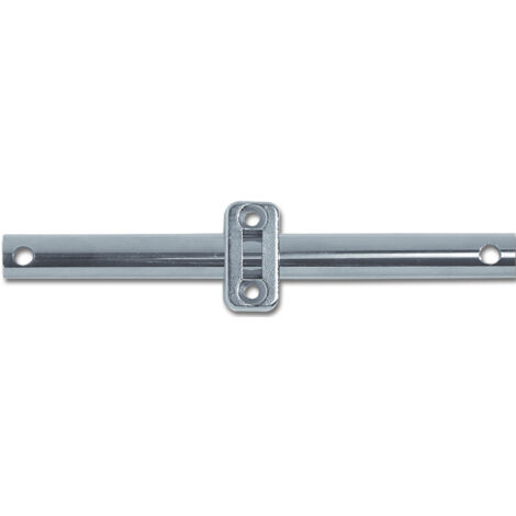 HEKNA Stangenführung zu Schubstange 10x3 mm, Zamak vernickelt