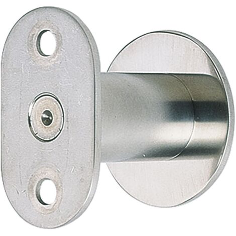 KWS GA-Handlaufstütze 4550 mit flacher Auflage Aluminium silber elox.