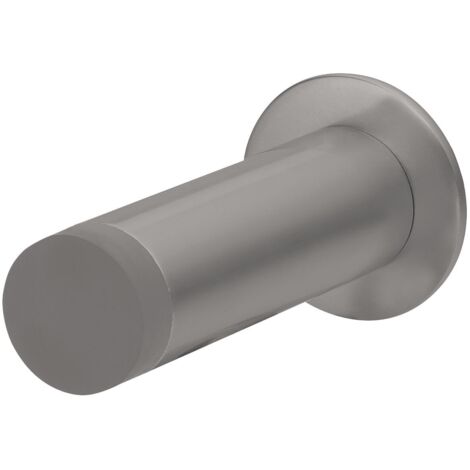 SOLIDO Wandtürpuffer - ø 20 mm, mit Gummikappe, Türpuffer Gesamtlänge 12 cm, Edelstahl