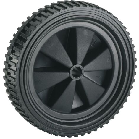 PVC-Rad 150 x 30 mm – Traglast 25 kg – Bohrung 12 mm – Gleitlager – Für Schubkarren und Gartenwagen – Dörner + Helmer (1/2)