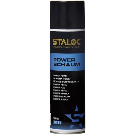 STALOC Power-Schaum Spray vielseitiger und kraftvoller Reiniger für unzählige Anwendungsgebiete 500 ml