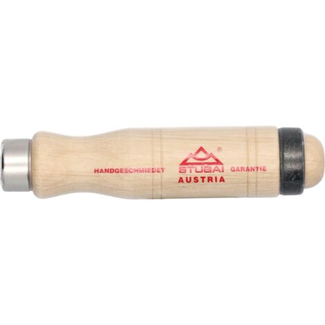 Stubai Spezial Stemmeisen-Heft (Griff) aus Holz für Lochbeitel Breite 24 - 26 mm