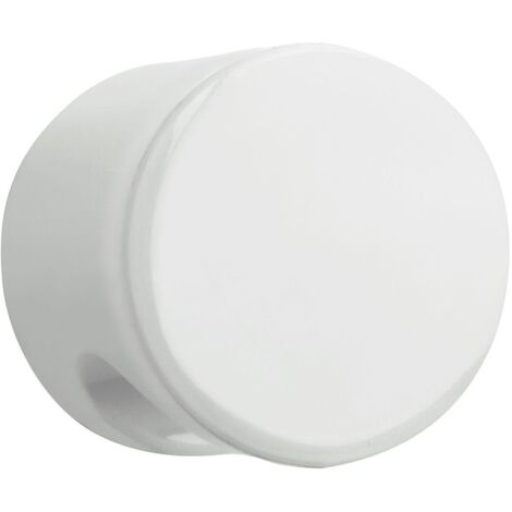 Hewi Möbelknopf Möbelknauf ø 32mm Tiefe 30mm Griff Polyamid reinweiß