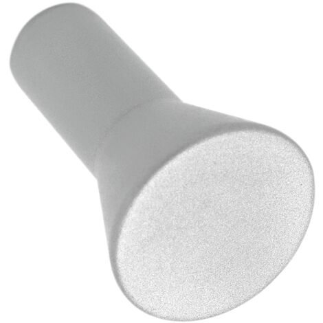 Möbelknopf Karme ø 15 mm Möbelknauf Tiefe 24 mm Türknopf Zinkguss alufarbig (1/2)