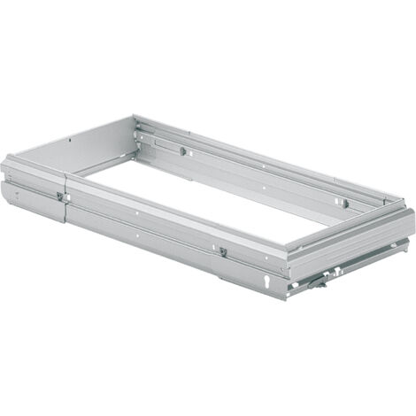 HETTICH Systema Top 2000 Hängeregistratur-Rahmen 700-872 / 316 mm Alu-Finish