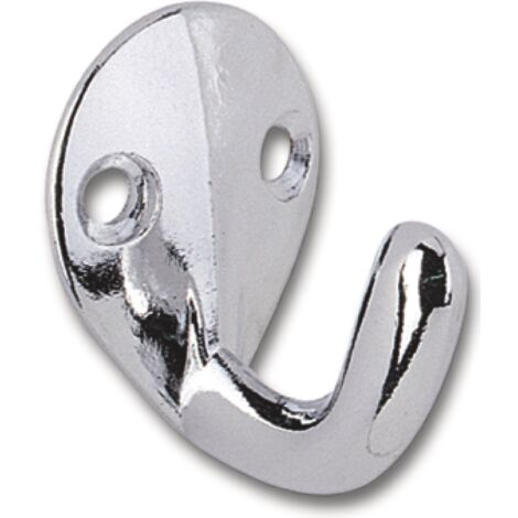 Mantelhaken Epsilon Breite 27 mm, Höhe 37 mm, ZN verchromt poliert (1/2)