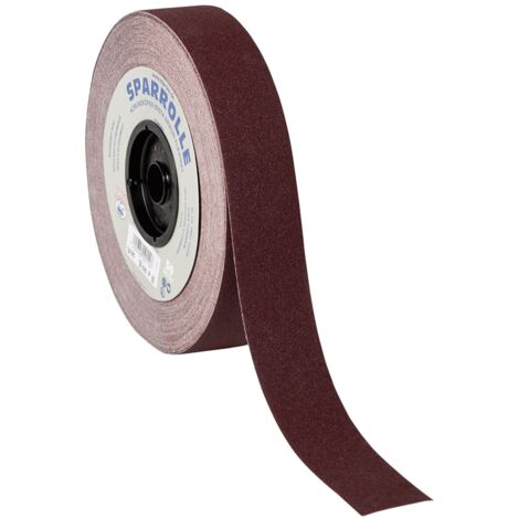 Starcke Sparrolle Schleifpapier Rolle (Metallbearbeitung) 50 mmx50 m Korn 120 (1/2)
