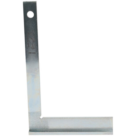 Schlosserwinkel mit Anschlag Winkel Schenkellänge 200x130 mm Stahl verzinkt