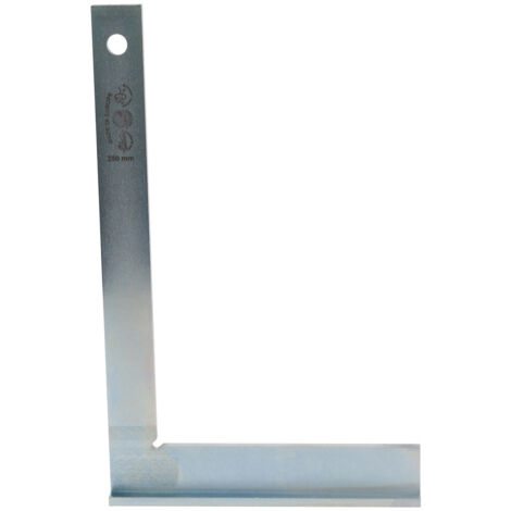 Schlosserwinkel mit Anschlag Winkel Schenkellänge 250x160 mm Stahl verzinkt