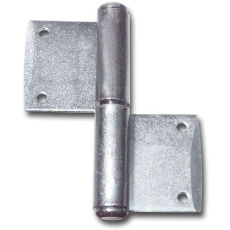 Fensterband links (Scharnier) Stift ø 8 mm Bandhöhe 80 mm, Stahl verzinkt