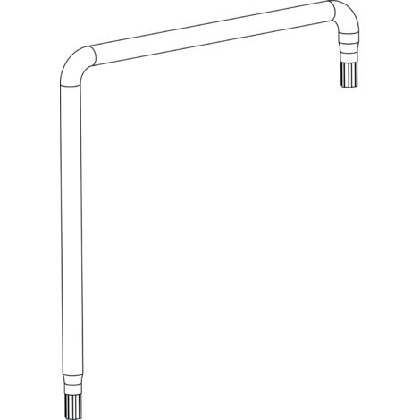 MACO Einstellschlüssel f. i.S.-Zapfen, TX15, 2 x gebogen, L=75 mm (44192)