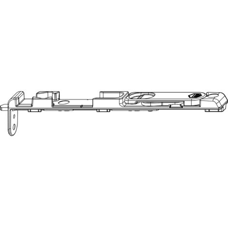 MACO Kantriegel unten, Euronut, L=170 mm, silber (52504)